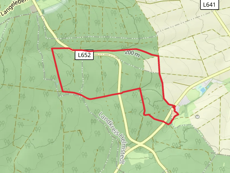 Lattgehege and Zur Schunterquelle Loop