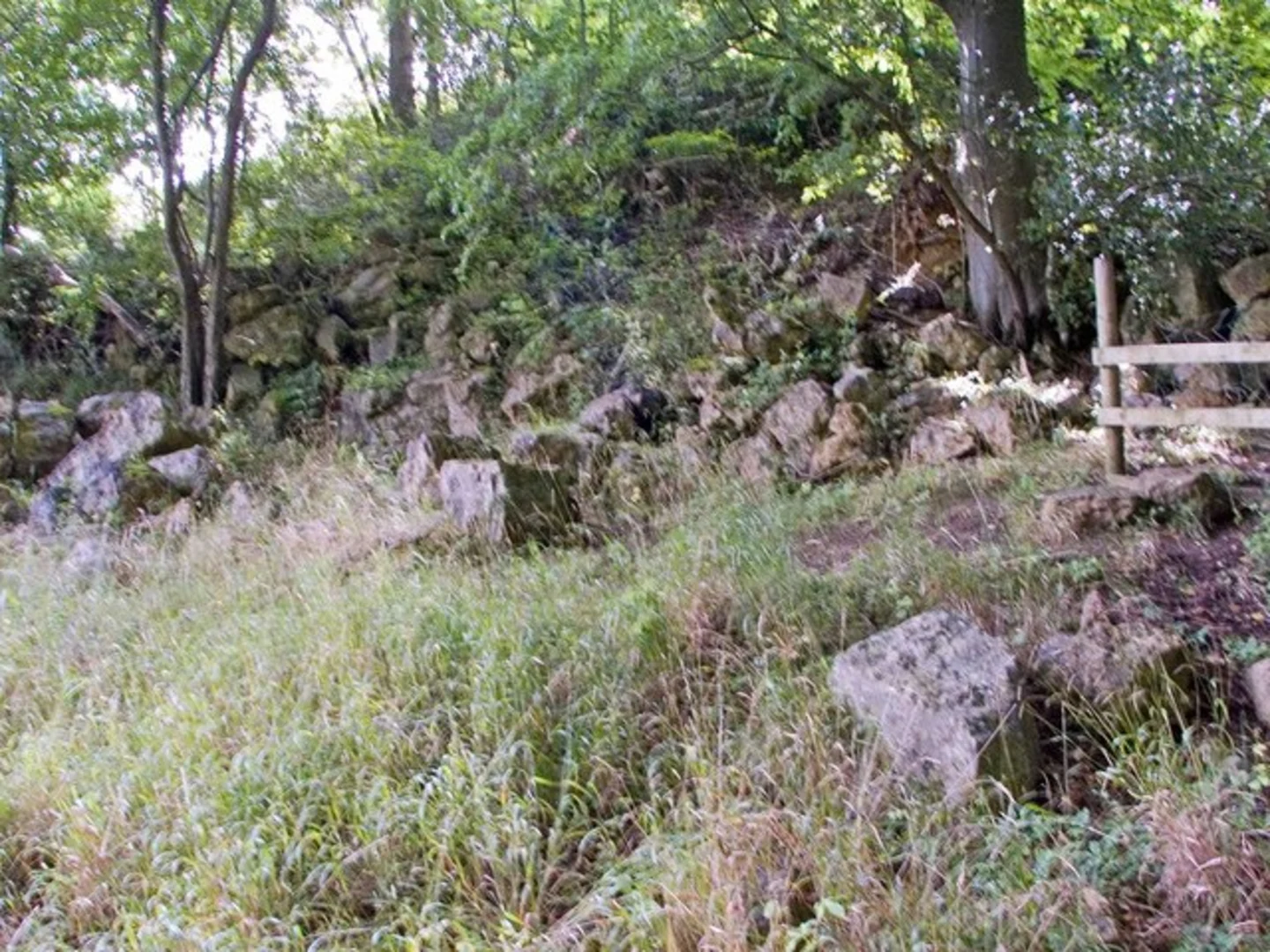An image depicting the trail Painswick to Slad Walk and its surrounding area.