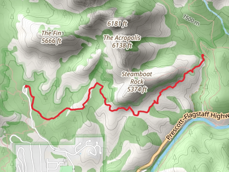 Steamboat Tank and Jim Thompson Trail