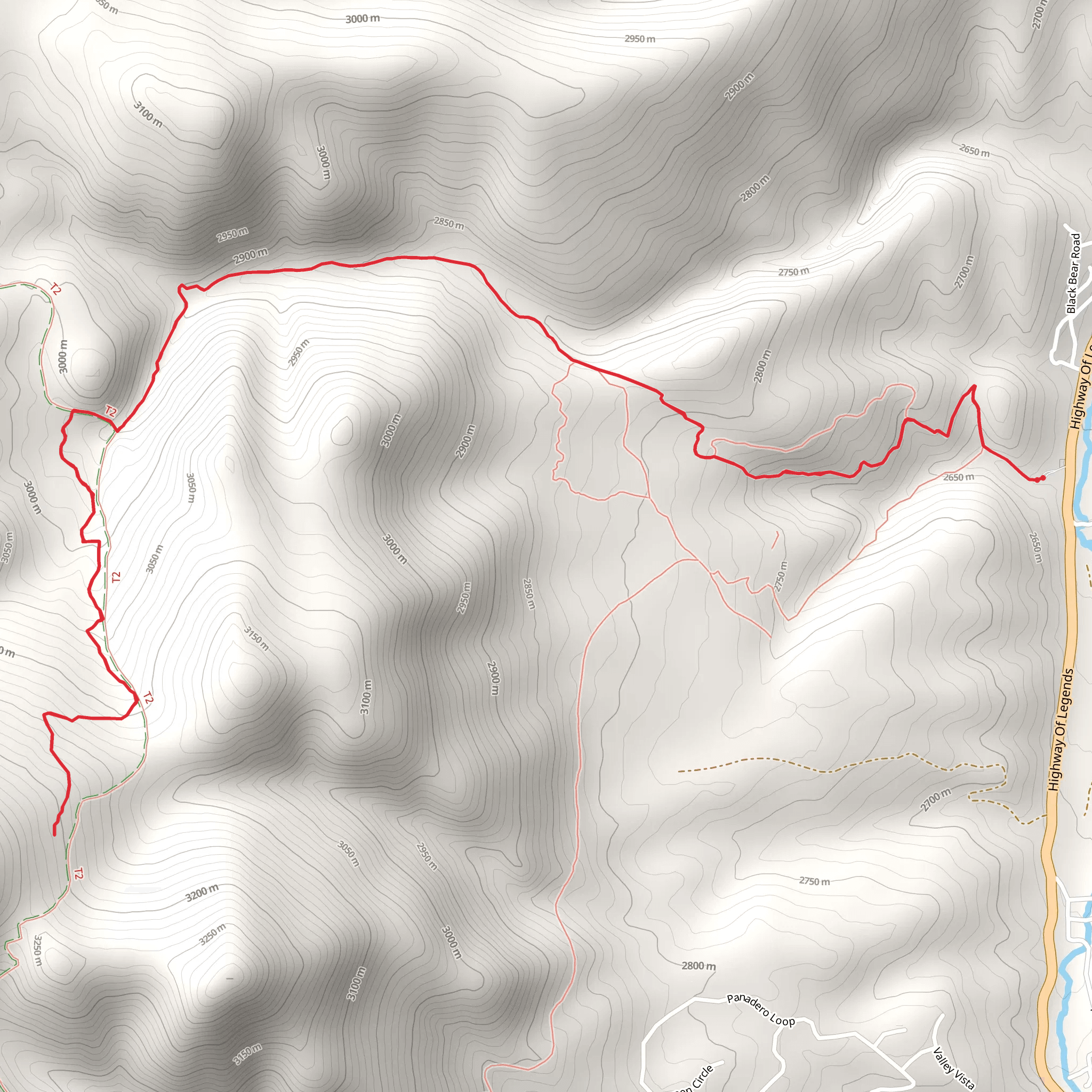 Shortcut Trail mobile static map