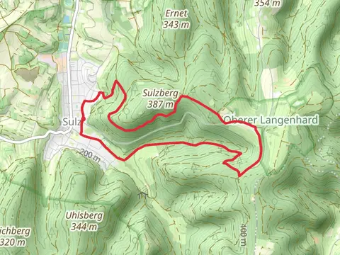 Sulz and Langenhard Loop via Scheibhalde