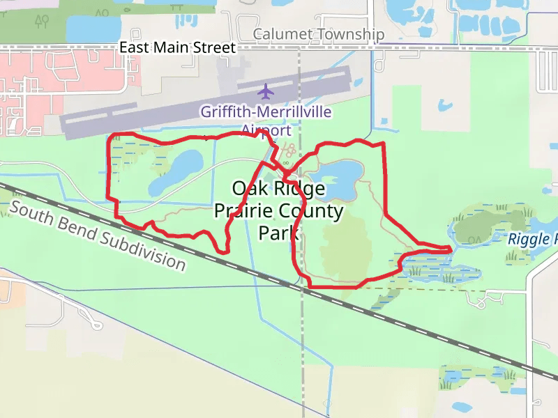 Oak Savannah Trail and Remnant Prairie Loop