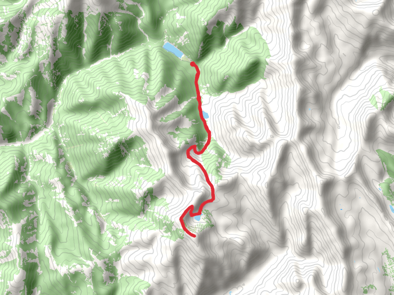 Slide Lake Trail and Porcupine Poker Hollow Trail