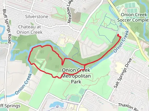Onion Creek Loop via Onion Creek Greenbelt Trail 1