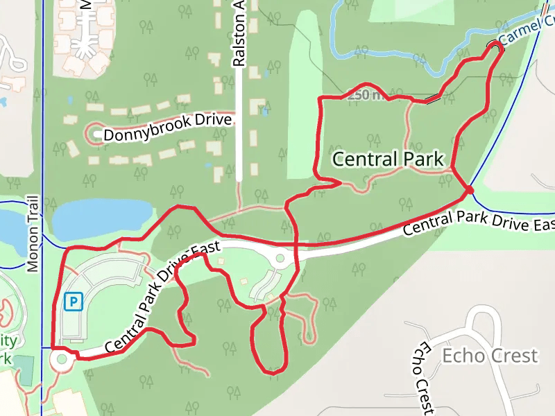 Central Park East Shelters Loop
