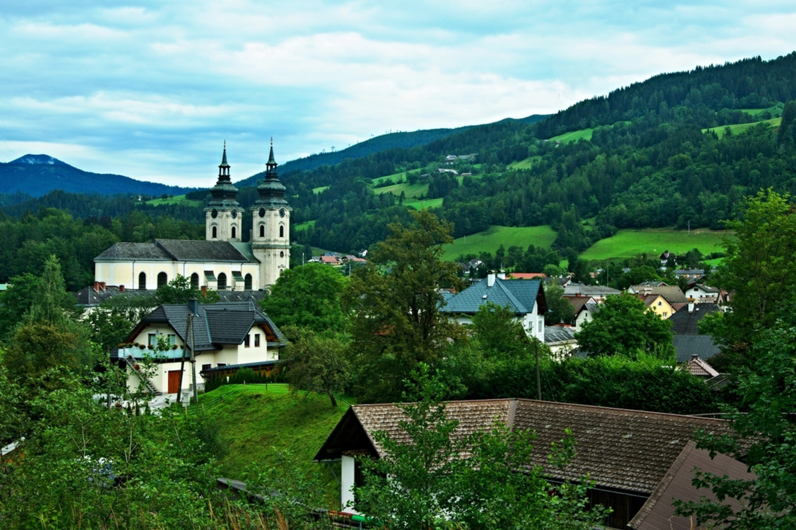 An image depicting the trail Rohrauerhaus-Round and its surrounding area.