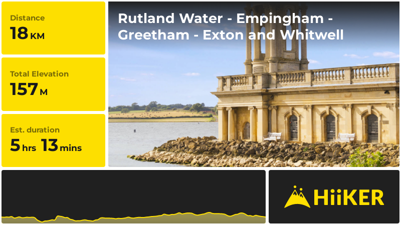 Rutland Water - Empingham - Greetham - Exton and Whitwell | Rutland
