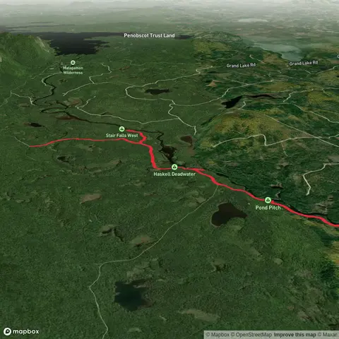 Stair Falls, Haskell Rock Pitch and Grand Pitch via Appalachian Trail