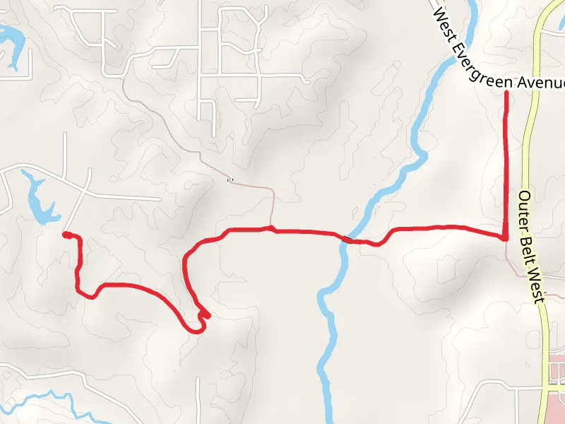 TREC Trail via Little Wabash River