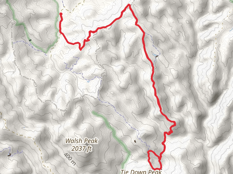 Orestimba Creek Trail, Dutch's Trail and Yellowjacket Trail