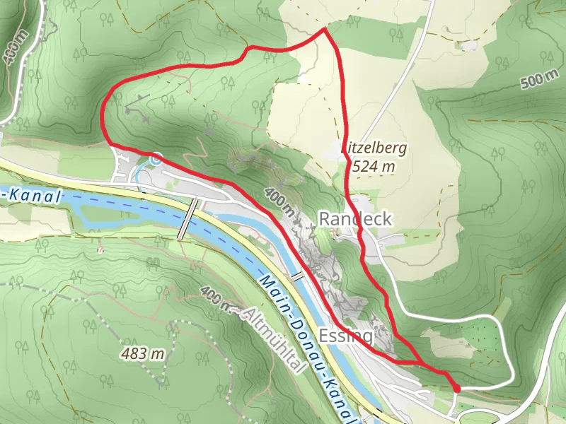 Rundweg Essing Loop