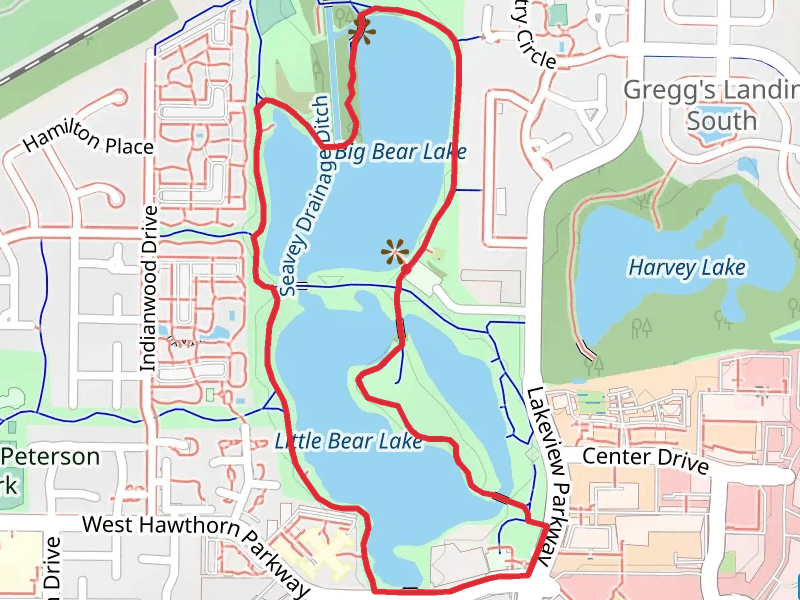 Big and Little Bear Lake Loop