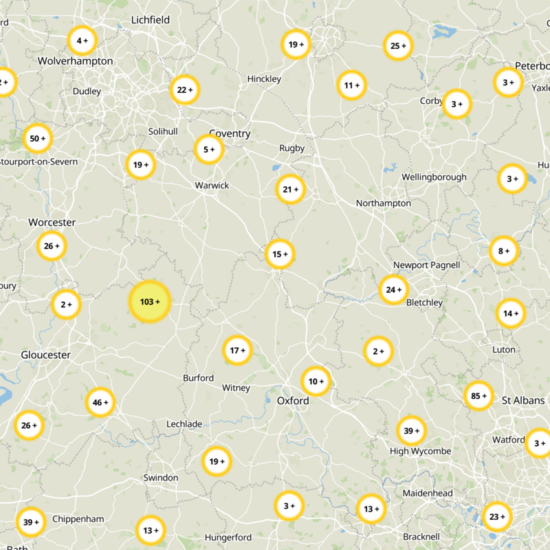 Cherwell Static Map