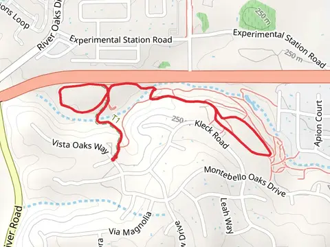 Vista Oaks Way Loop - North