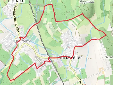 Orts Rundweg Kluftern-Suedrunde