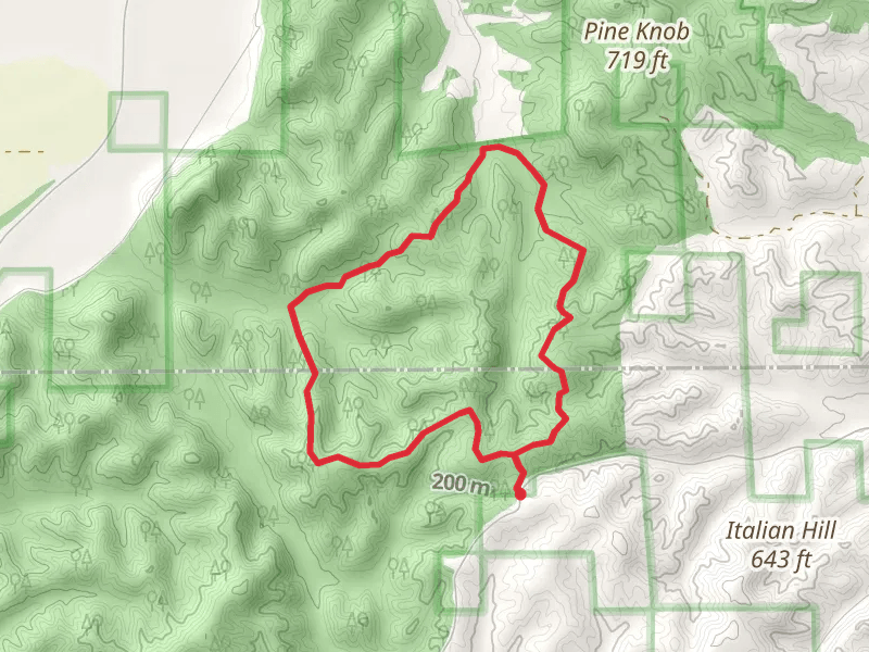 Ripple Hollow and Dogwoods Flats Loop