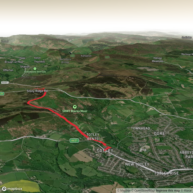 Round Sheffield 3 - Totley to Upper Burbage