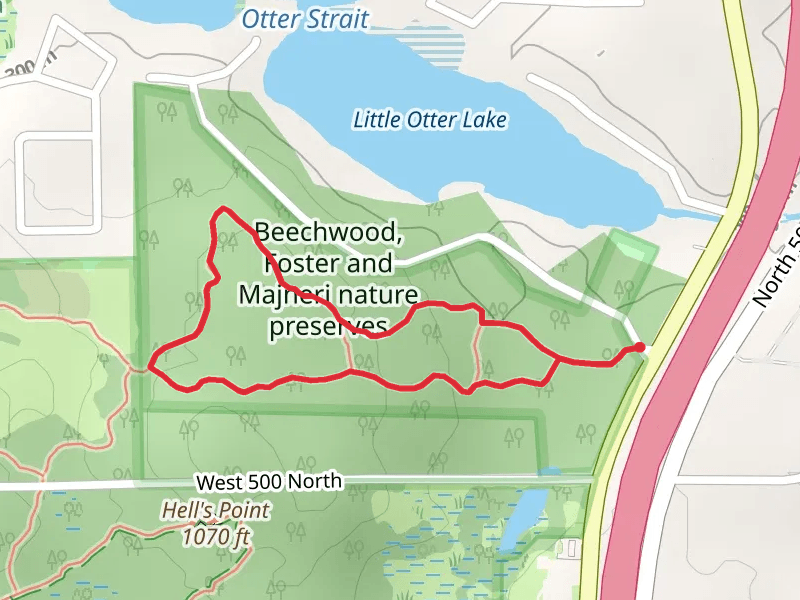 Beechwood, Foster and Majneri Nature Preserves Loop