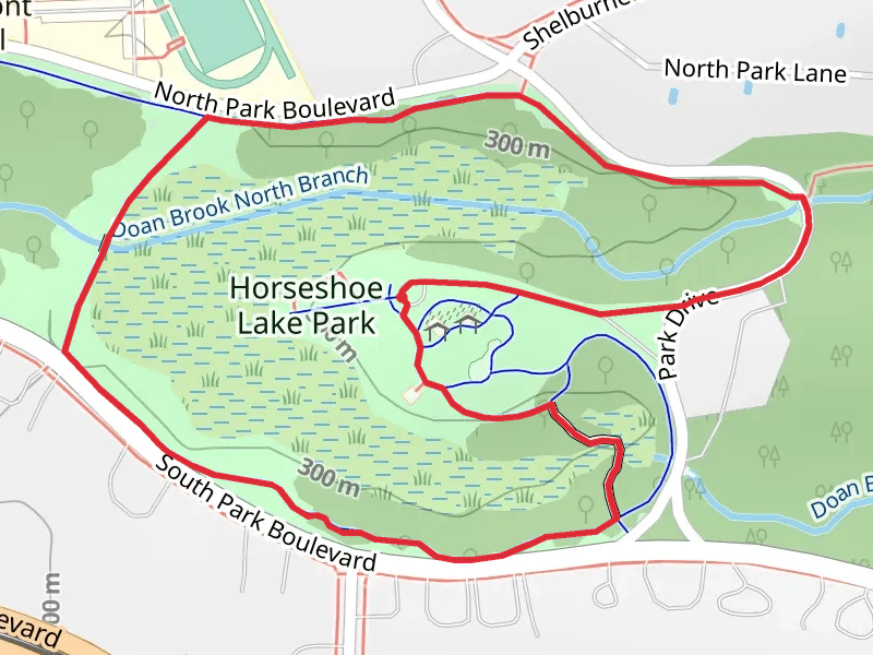 Horseshoe Lake Park Loop