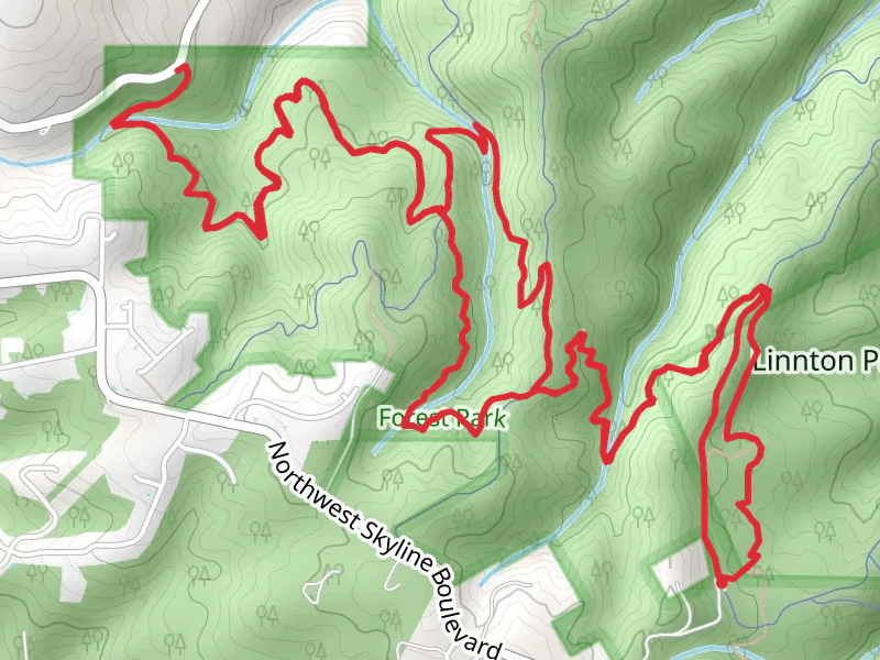 Northwest Newton Road - Wildwood Loop Trail