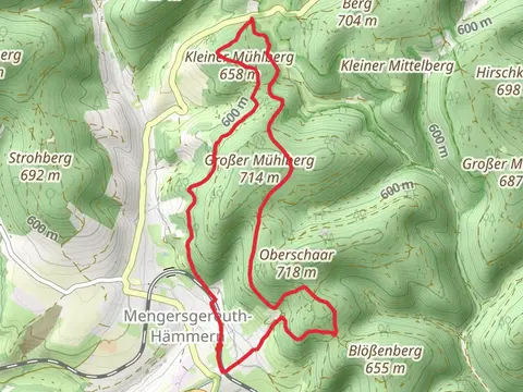 Kleiner Muehlberg via Schaumberger Land