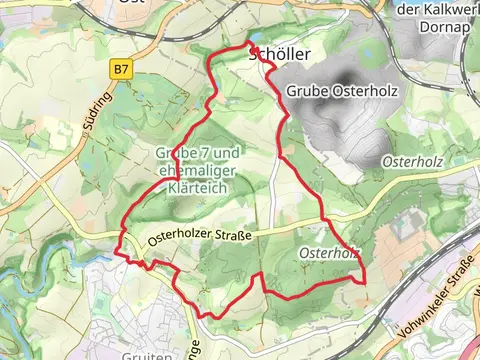 An der Düssel and Entdeckerschleife Evolutionspfad LoopLoop