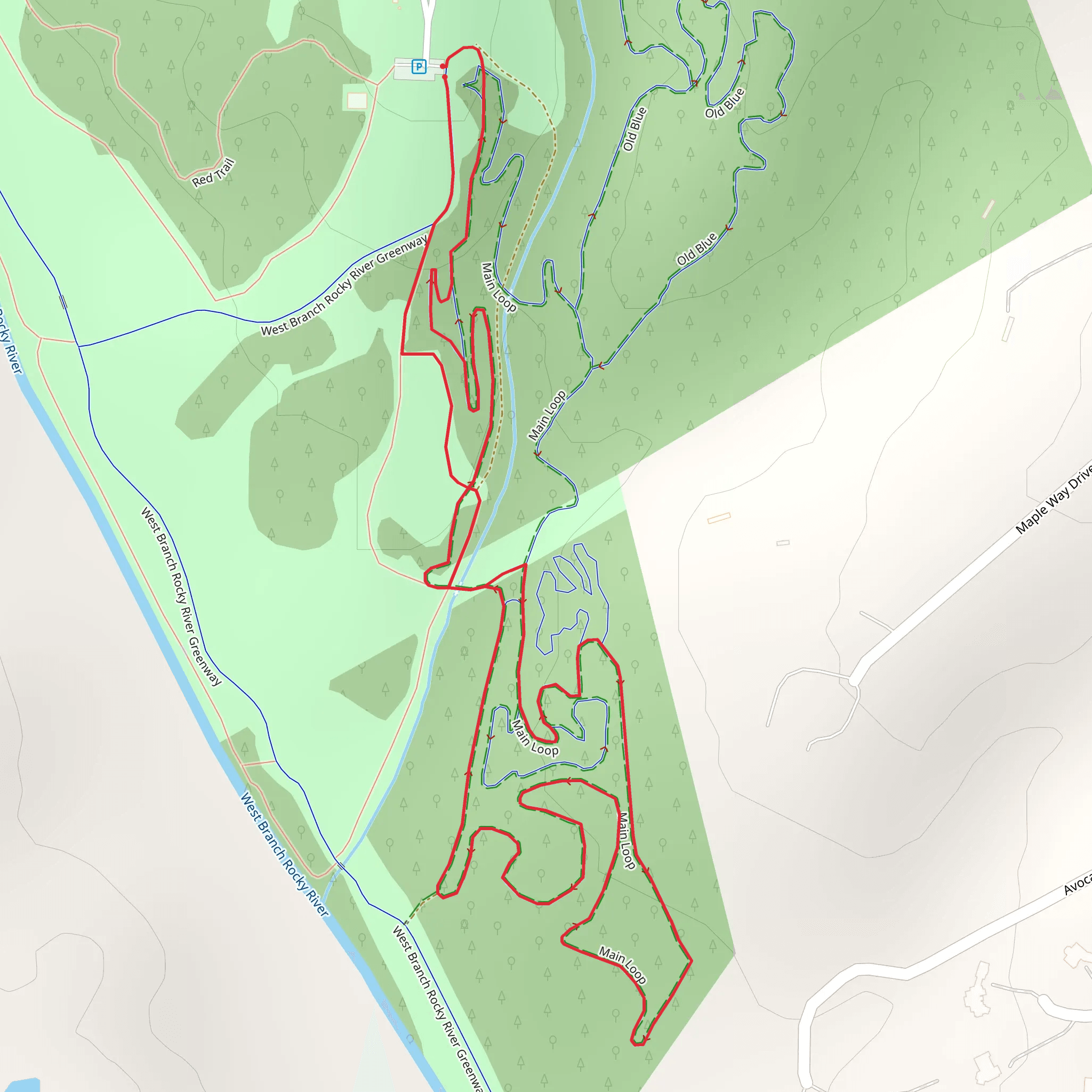 Main Loop mobile static map
