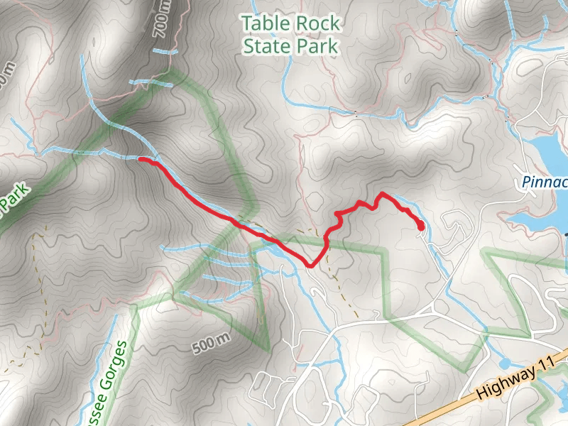 Falls Connector and Palmetto Trail