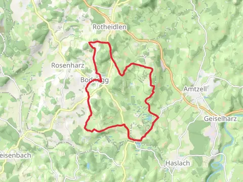 Bodnegg and Herogenweiher Loop