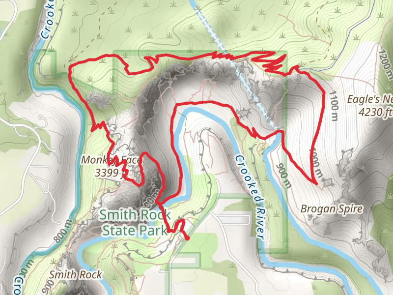 Misery Ridge and Wolf Tree Loop Trail