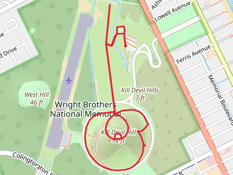 Wright Brothers National Memorial Loop