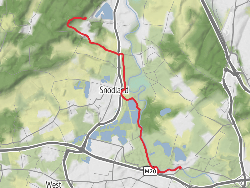 Hike from Aylesford thumbnail
