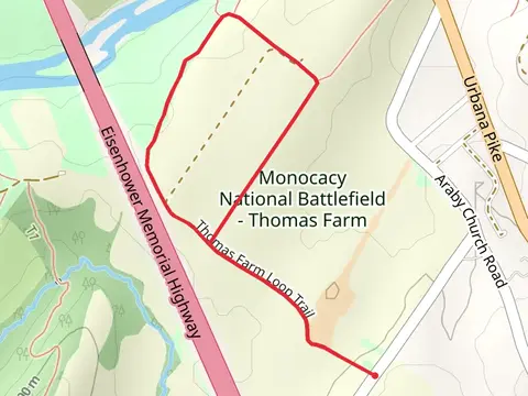 Monocacy National Battlefield - Thomas Farm Loop