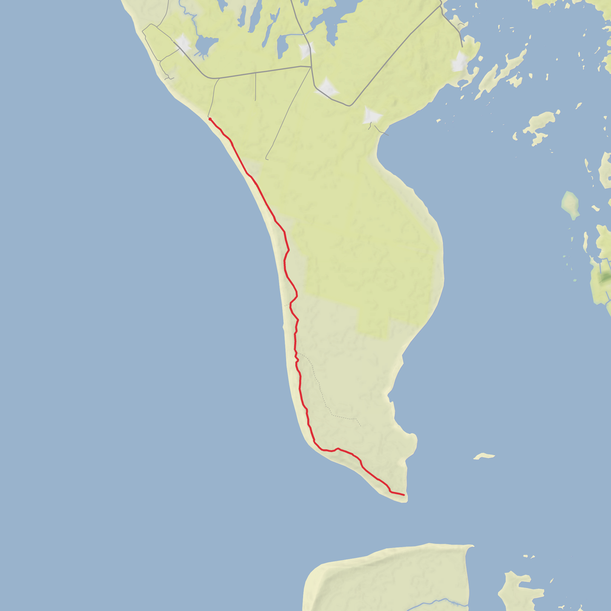 Beul an Toim - Baile Sear mobile static map