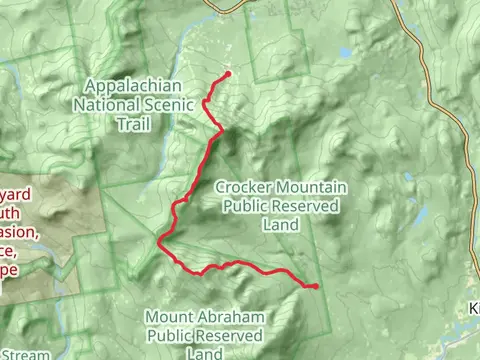 Spaulding Mountain and Sugarloaf Mountain