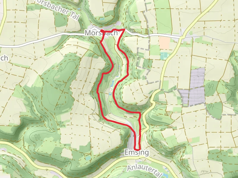 Moersbachtalweg Loop