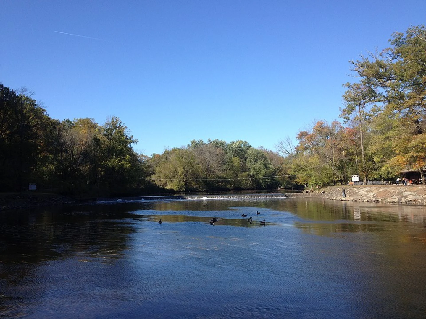 An image depicting the trail Neshaminy Creek - Tyler State Park Loop and its surrounding area.