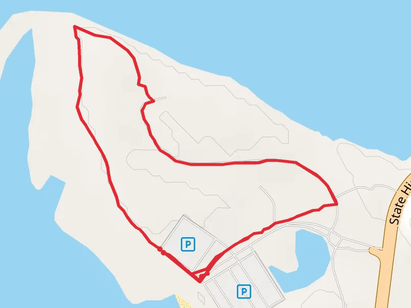 Delta Lake State Park Loop
