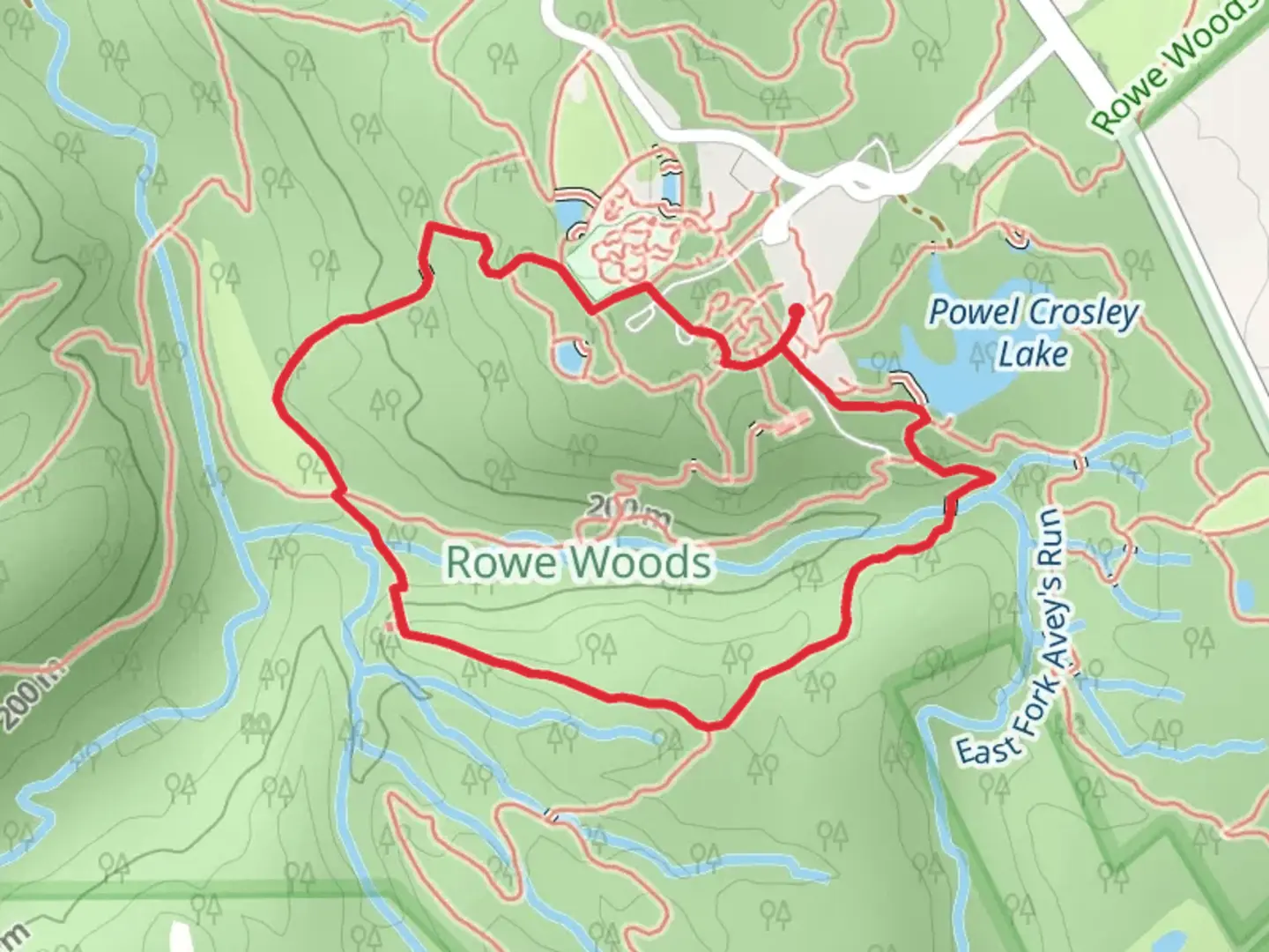 An image depicting the trail Wildflower and Geology Loop Trail and its surrounding area.