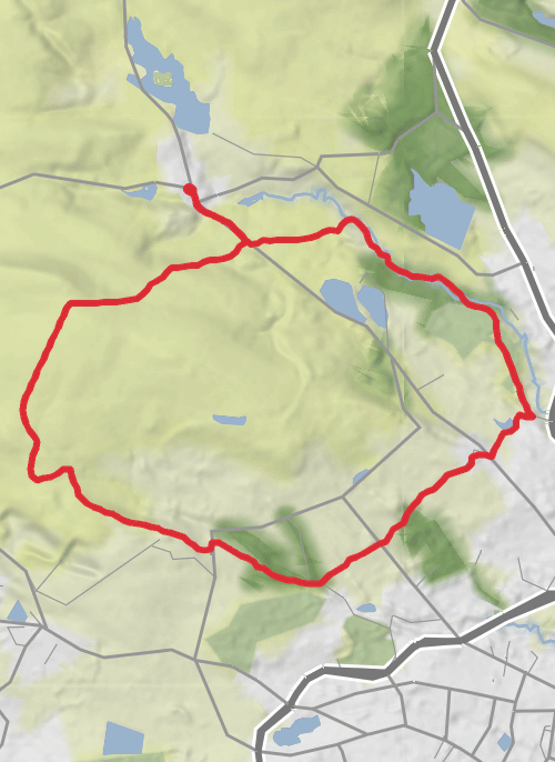 Belmont and Barrow Bridge mobile static map