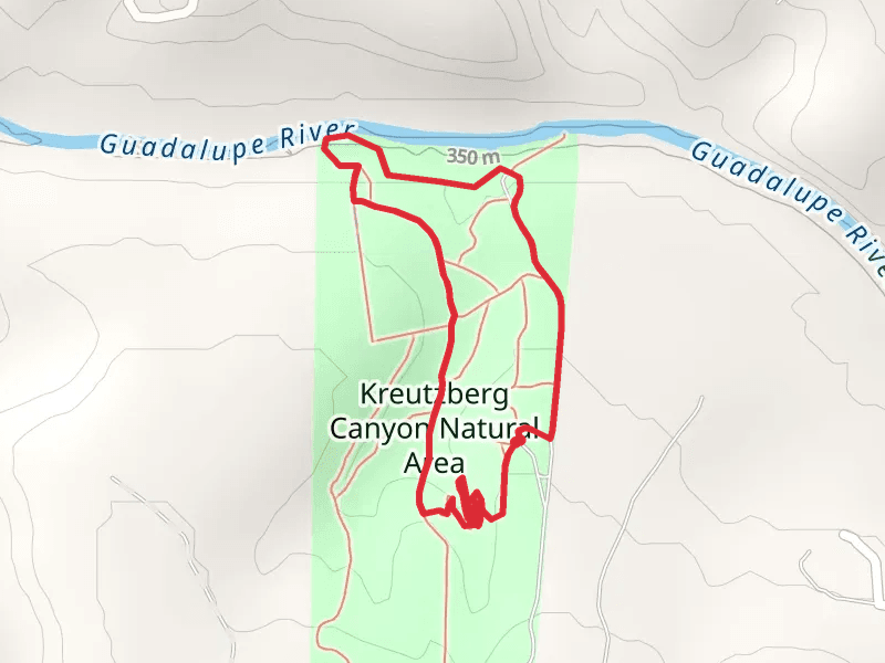 Kreutzberg Canyon Natural Area Loop