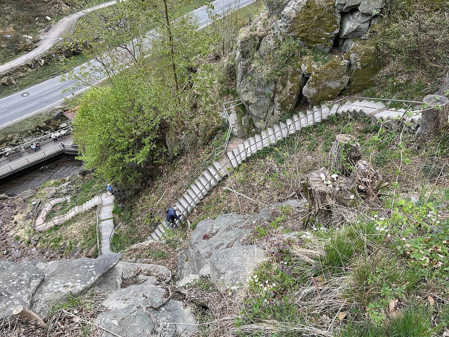 An image depicting the trail Rund um den Seimberg and its surrounding area.
