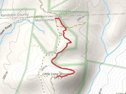 Little Long Mountain via Uwharrie Trail