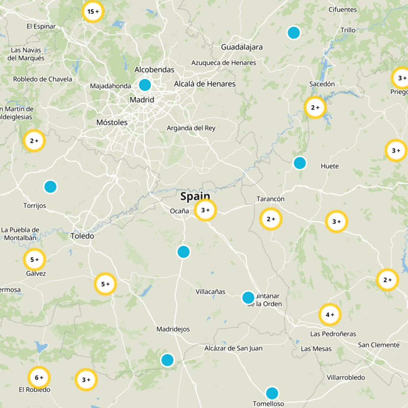 Villarrubia de Santiago Static Map