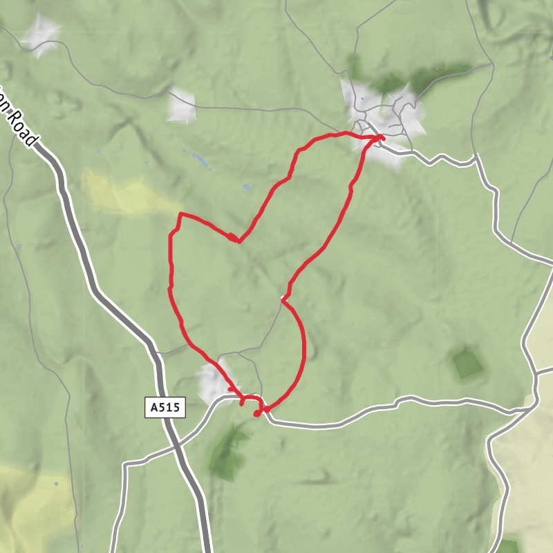 A map preview of the recording Untitled recording.