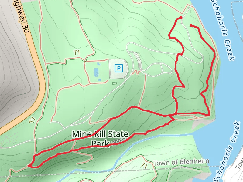 Mine Kill State Park Loop
