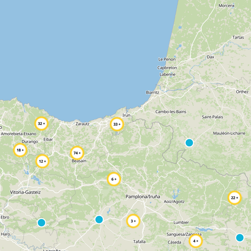 Oiartzun Static Map