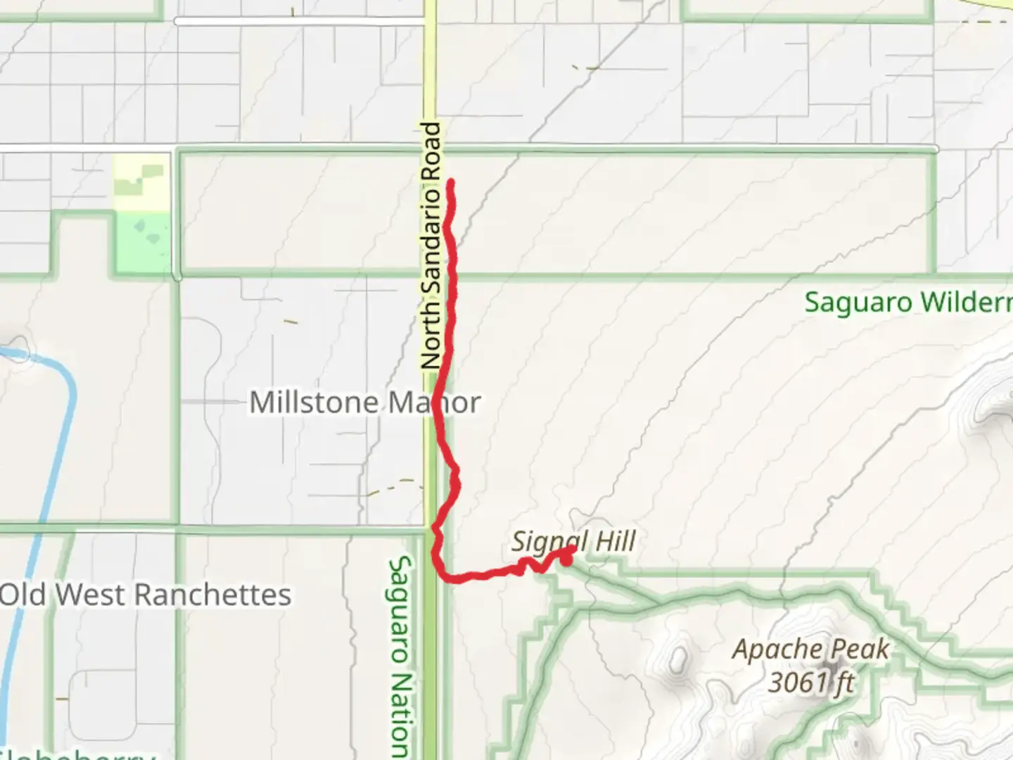 An image depicting the trail Manville Trail and its surrounding area.