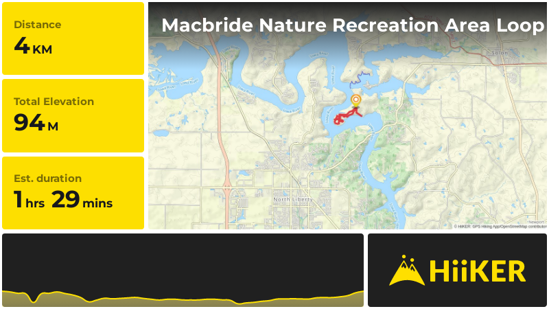 Macbride Nature Recreation Area Loop | Johnson County | Iowa