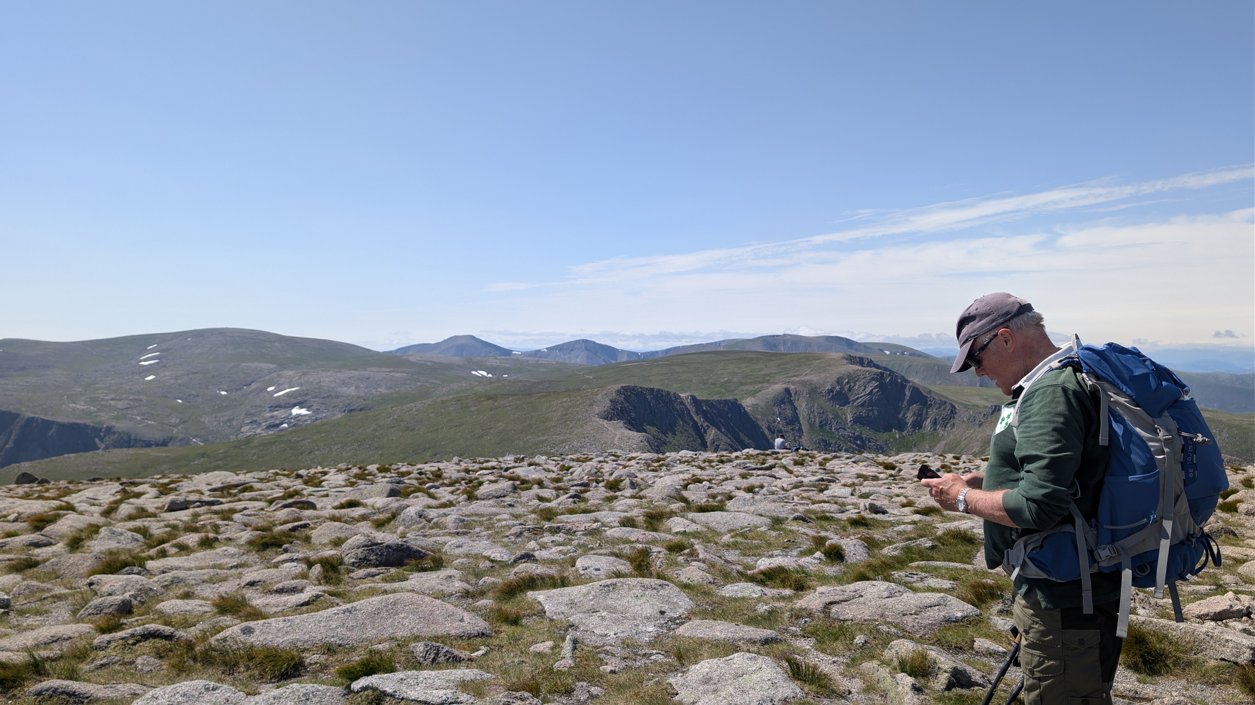A map preview of the recording Cairngorm and Ben Macdui Loop.